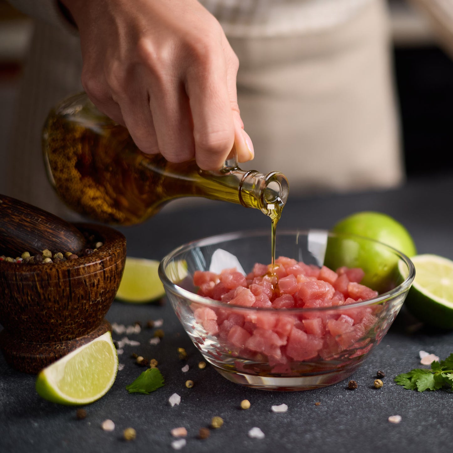 Sesame Tango Tuna Tartare